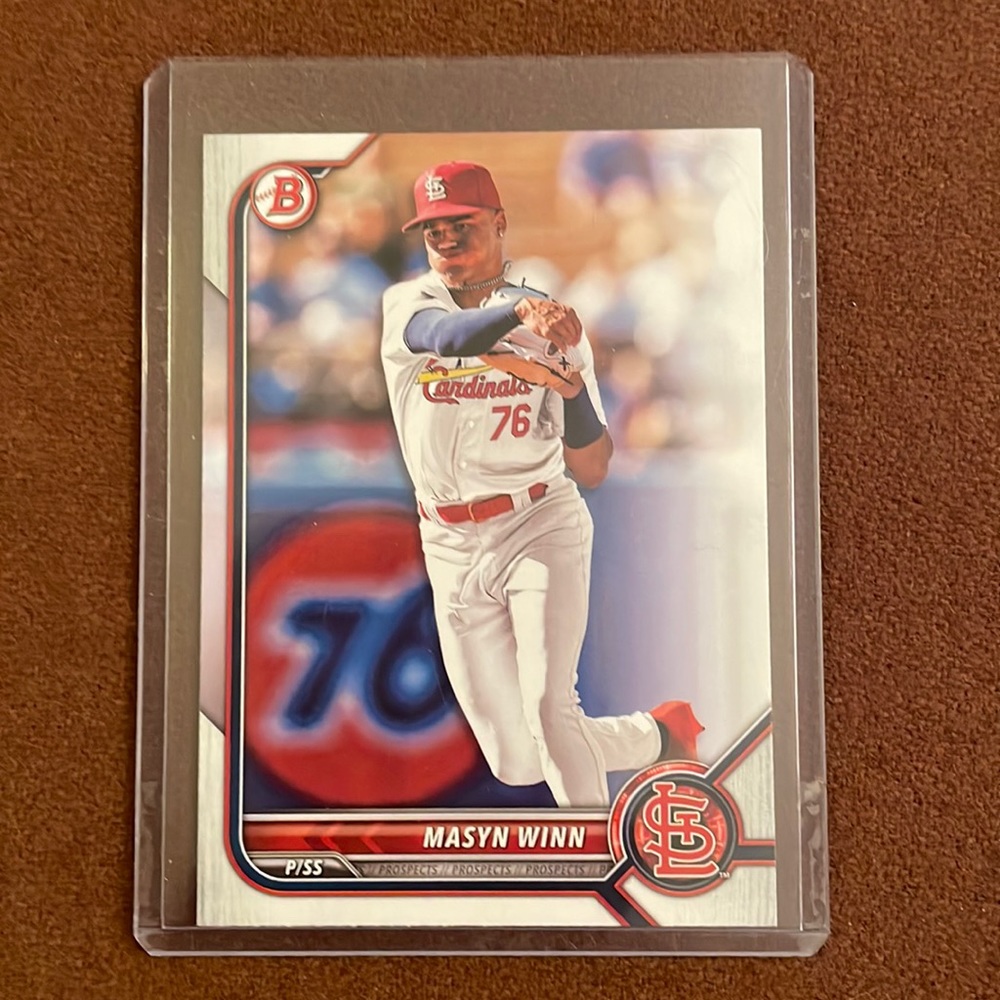 Masyn Winn St. Louis rookie card.
